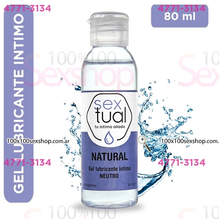 Cód: CA CR T NAT80 - Gel lubricante Natural neutro 80ml - $ 4800